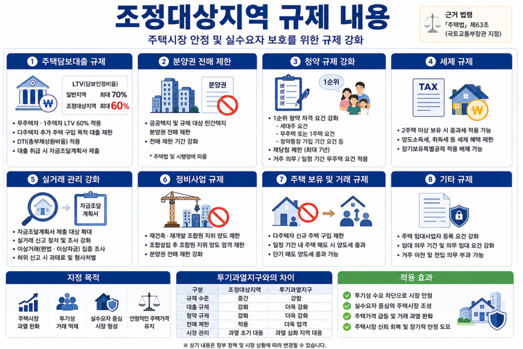 동탄 기흥 구리 조정대상지역