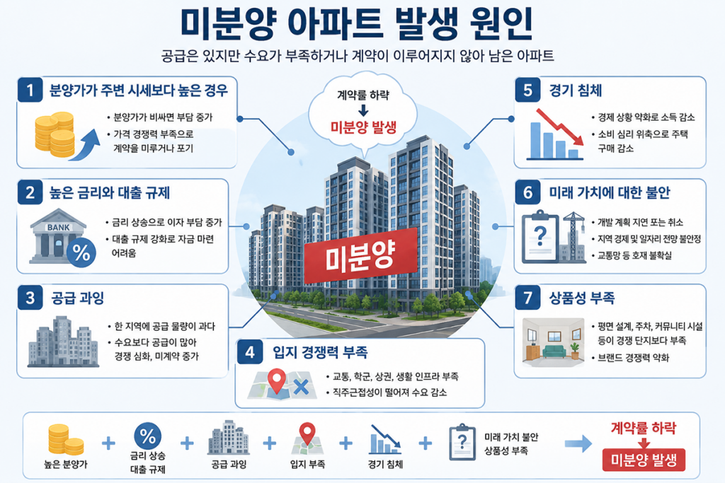 미분양 아파트 발생 원인